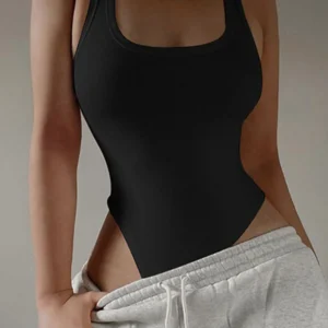 Sleeveless Sexy Summer Knit Bodysuit