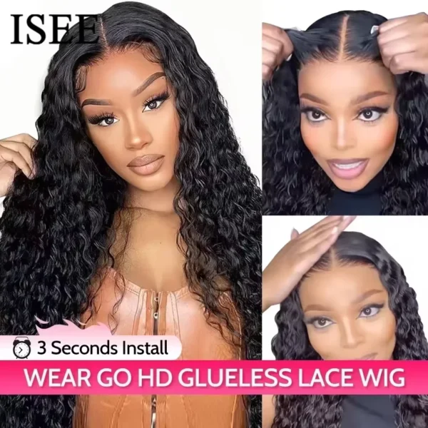 Mongolian Water Wave Wig